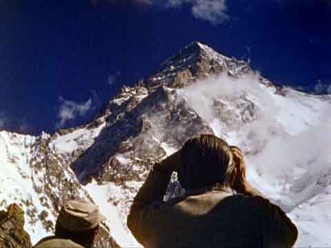 
Ardito Desio Looking Towards K2 in 1954 - The Conquest of K2 DVD cover
